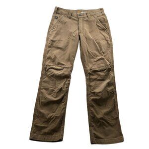 Carhartt Mens Cargo Work Pants Size 30x30 Relaxed Fit Brown Outdoors Workwear